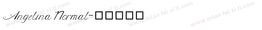 Angelina Normal字体转换